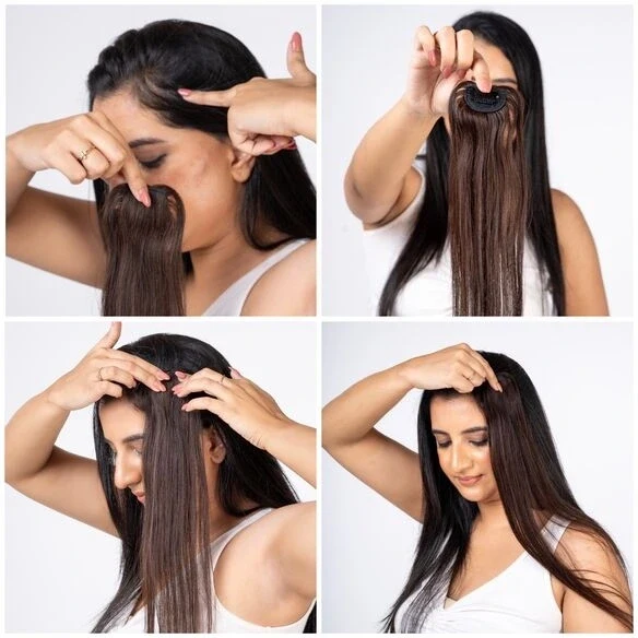 Invisible ladies hair patch