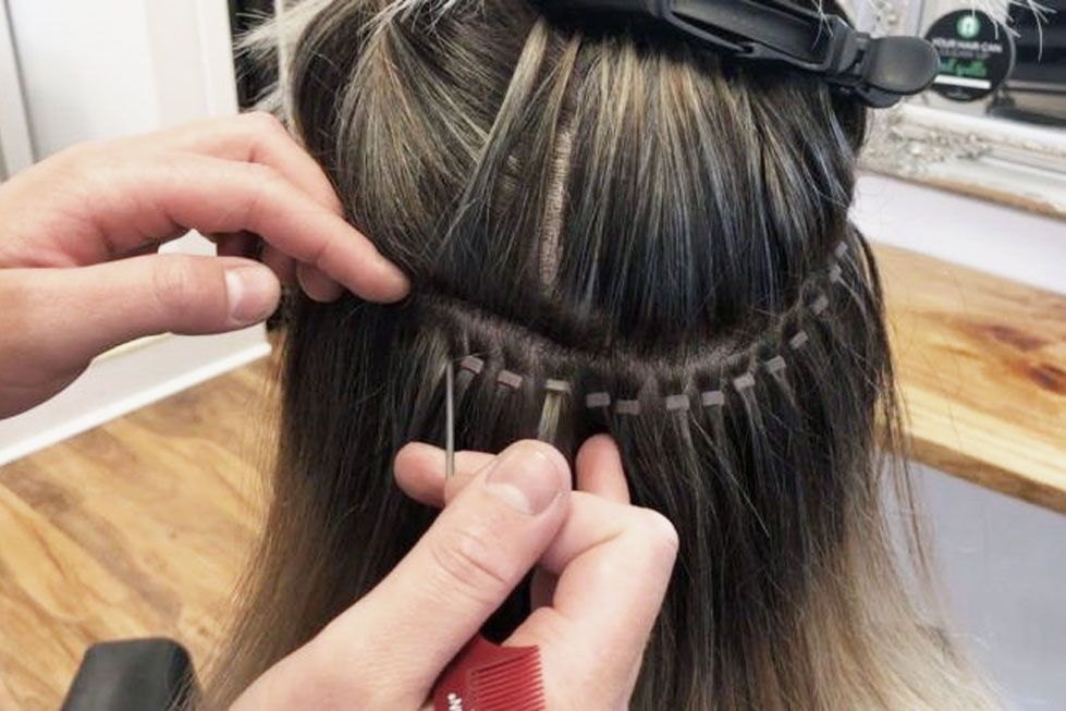 Hair Weaving in Irrum Manzil professional weaving method