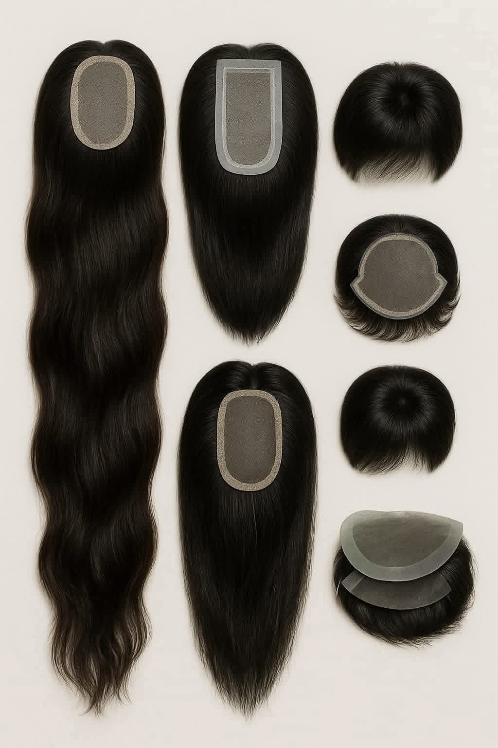 Hair systems and coverage options at our Irrum Manzil clinic