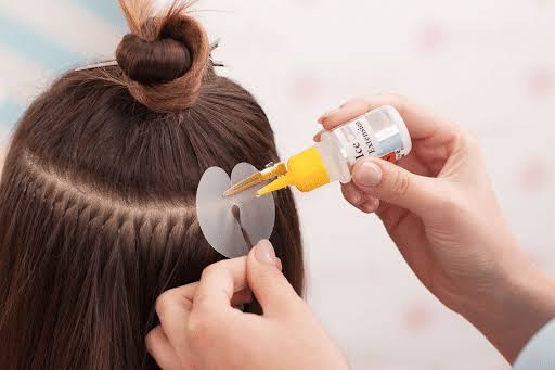 Hair Bonding in Irrum Manzil and professional hair system fitting